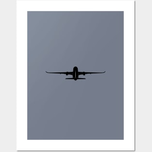 Airbus A350 XWB - Heavy Commercial Passenger Jet Airliner Posters and Art